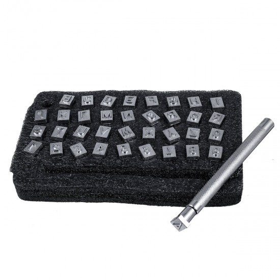 DIY Leather Seal Engraving Craft Tool Steel Alphabet Number Stamp Leather Craft Stamps Metal Printing Mold Engraving Set DIY Leather Seal Engraving Craft Tool Steel Alphabet Number Stamp Leather Craft Stamps Metal Printing Mold Engraving Set