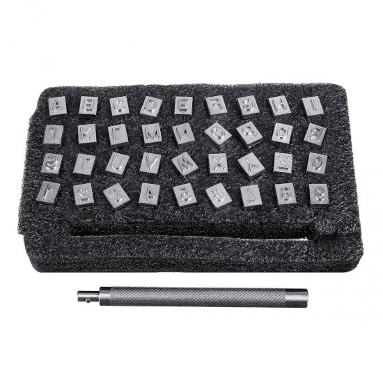 DIY Leather Seal Engraving Craft Tool Steel Alphabet Number Stamp Leather Craft Stamps Metal Printing Mold Engraving Set DIY Leather Seal Engraving Craft Tool Steel Alphabet Number Stamp Leather Craft Stamps Metal Printing Mold Engraving Set