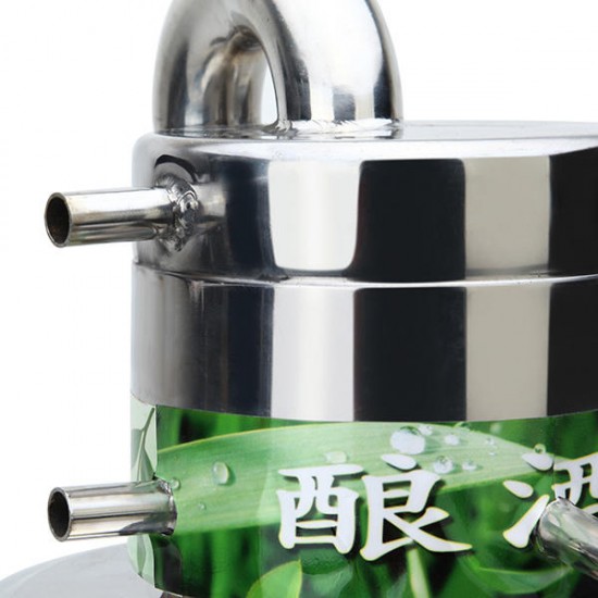 DIY Moonshine Ethanol Stainless 8 Litre Spirits Distillation Boiler Home Brewing Equipment DIY Moonshine Ethanol Stainless 8 Litre Spirits Distillation Boiler Home Brewing Equipment