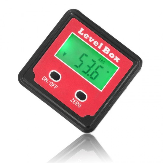 Digital Angle Finder Protractor Gauge Meter Bevel Box Inclinometer Spirit Level Box