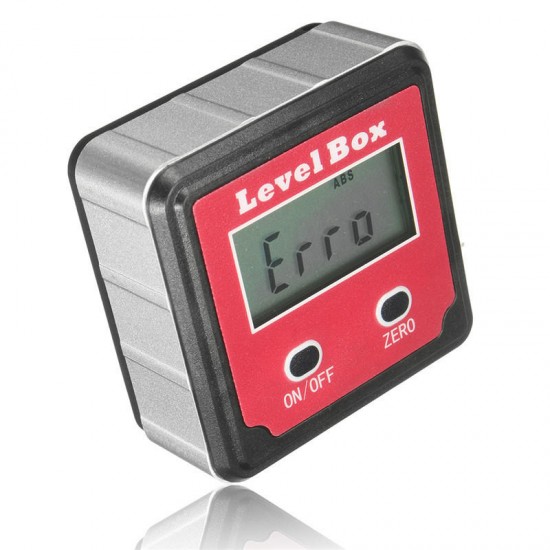 Digital Angle Finder Protractor Gauge Meter Bevel Box Inclinometer Spirit Level Box Digital Angle Finder Protractor Gauge Meter Bevel Box Inclinometer Spirit Level Box