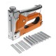 Hand Nailer Stapler with 600Nails Door Type Nail U Nail T Nail Steel Manual Nailing Machine