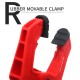 Heavy Duty Woodworking Plastic Spring Clamp Strong Extra Large Clip Nylon Wood Carpenter Spring Clamps Tool