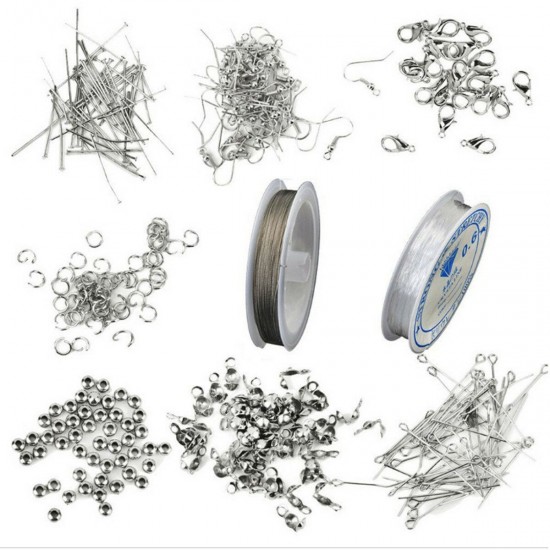 Jewelry Making Wire Starter Threads Findings Pliers Repair Tool Craft Supply Kit Jewelry Making Wire Starter Threads Findings Pliers Repair Tool Craft Supply Kit