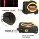 LV-07 Pro 25 7.5M Laser Level Tape Measure Horizontal Vertical Line Ruler Tester