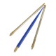 Lace Wig Ventilating Holder Hook Needle Handle Brass/Blue Color