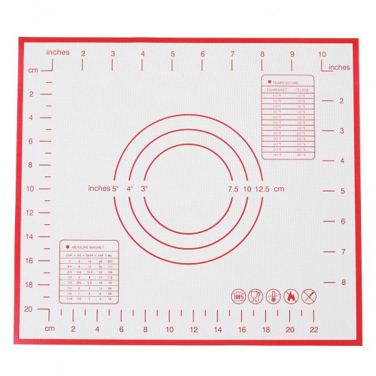 Large Non Stick Silicone Sheet Dough Fondant Paste Rolling Mat Baking Pastry Large Non Stick Silicone Sheet Dough Fondant Paste Rolling Mat Baking Pastry