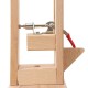 Leather Craft Sew Wooden Clip Stitching Hand Adjustable Clamp DIY Essential Tool Leather Craft Sew Wooden Clip Stitching Hand Adjustable Clamp DIY Essential Tool