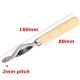 Leather Overstitch Wheel Overstitcher Roulette Spacer Wheel 2mm Pitch Leather Overstitch Wheel Overstitcher Roulette Spacer Wheel 2mm Pitch