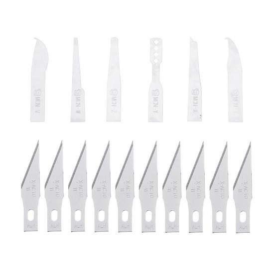 17-in-1 Double-headed Shank BGA CPU Chip Art Cutter Blades Kit For Iphone8/X 17-in-1 Double-headed Shank BGA CPU Chip Art Cutter Blades Kit For Iphone8/X