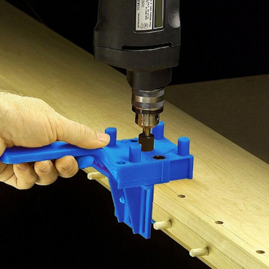 Mini DIY Woodworking Carving Tool Pocket Wood Hole Screw Jig Adapter Carpenter
