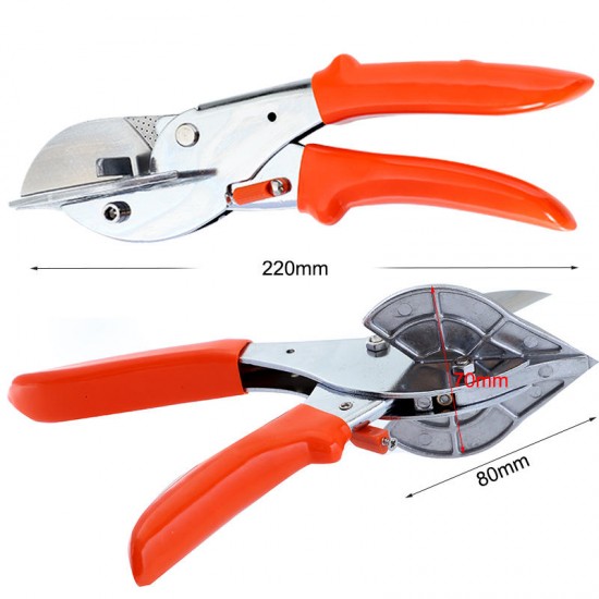 Multifunction U-shaped Angle Scissor Cutter Woodworking Tool 45-135 Degree