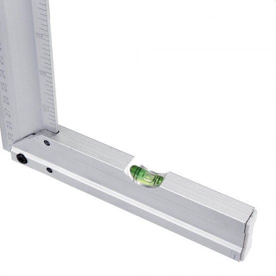 300mm 90 Degree Angle Ruler Aluminum Alloy Square Marking Gauge Protractor Carpenter Measuring Tools Metric British with Bubble Level Metric 300mm 90 Degree Angle Ruler Aluminum Alloy Square Marking Gauge Protractor Carpenter Measuring Tools Metric British with Bubble Level Metric