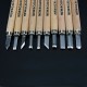 10Pcs Woodcut Knife Scorper Wood Carving Tools Cutter Graver Engraving Nicking Scribing Woodworking Hobby Arts 10Pcs Woodcut Knife Scorper Wood Carving Tools Cutter Graver Engraving Nicking Scribing Woodworking Hobby Arts
