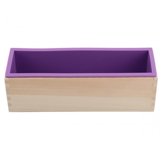 New Wood Loaf Soap Mould with Silicone Mold Cake Making Wooden Box Soap New Wood Loaf Soap Mould with Silicone Mold Cake Making Wooden Box Soap