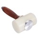 Non-slip T Type Leather Hammer Cutting Tools For Leather Carving Printing