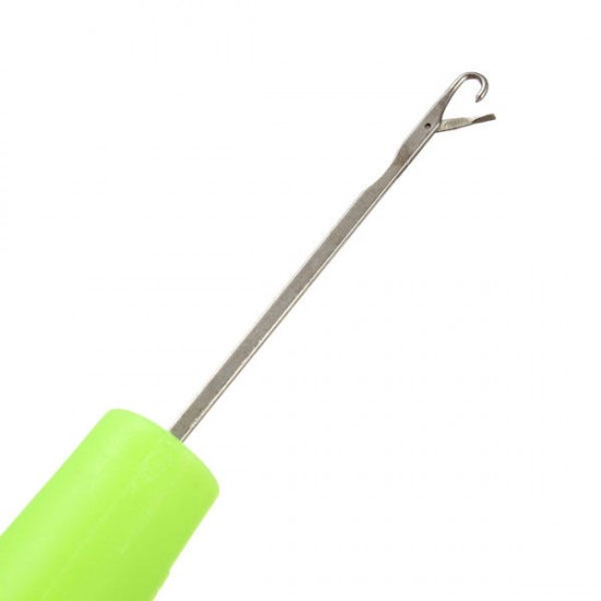 Plastic Handle Crochet Hook Interlocking Braid Needle 2 Sizes