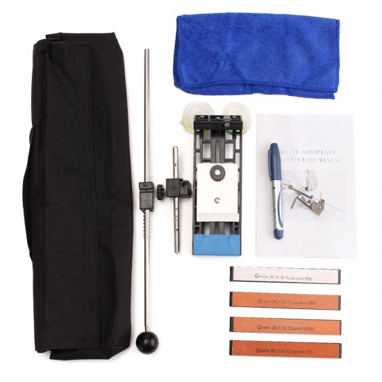 Professional Sharpener Kit Sharpen Stone System Fix-angle with 4 Stones Professional Sharpener Kit Sharpen Stone System Fix-angle with 4 Stones