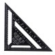 AR01 43X30X30cm Metric Aluminum Alloy Triangle Ruler Black Triangular Ruler AR01 43X30X30cm Metric Aluminum Alloy Triangle Ruler Black Triangular Ruler