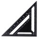 AR01 43X30X30cm Metric Aluminum Alloy Triangle Ruler Black Triangular Ruler AR01 43X30X30cm Metric Aluminum Alloy Triangle Ruler Black Triangular Ruler