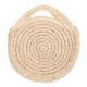 Round Straw Bag Women Rattan Circle Handwoven Shoulder Bag Round Straw Bag Women Rattan Circle Handwoven Shoulder Bag