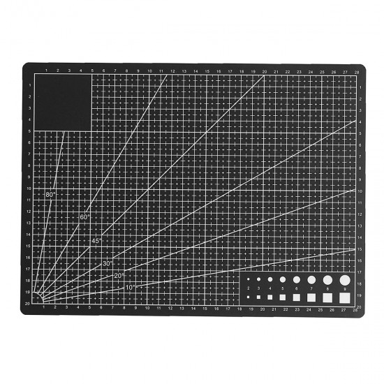 Self Healing Cutting Mat Professional Double Sided Flexible Fabric Grid Mat