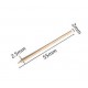 Sewing Leather Needle Lacing Threading Pure Brass Needle LeatherCraft Tool Sewing Leather Needle Lacing Threading Pure Brass Needle LeatherCraft Tool