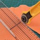 Sewing Patchwork Ruler Quilting Foot Aligned Grid Cutting Edge for Tailor Craft Sewing Patchwork Ruler Quilting Foot Aligned Grid Cutting Edge for Tailor Craft