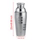 Stainless Steel 700ML Cocktail Shaker Set Maker Mixer Martini Bar Bartender Kit Stainless Steel 700ML Cocktail Shaker Set Maker Mixer Martini Bar Bartender Kit