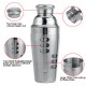 Stainless Steel 700ML Cocktail Shaker Set Maker Mixer Martini Bar Bartender Kit Stainless Steel 700ML Cocktail Shaker Set Maker Mixer Martini Bar Bartender Kit