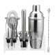 Stainless Steel Cocktail Shaker Set 11 Piece Kit Set For Pub Bar Home Party Tool