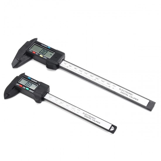 Stainless Steel Electronic Vernier Micrometer Guage Tool with LCD Screen Display 150mm 100mm