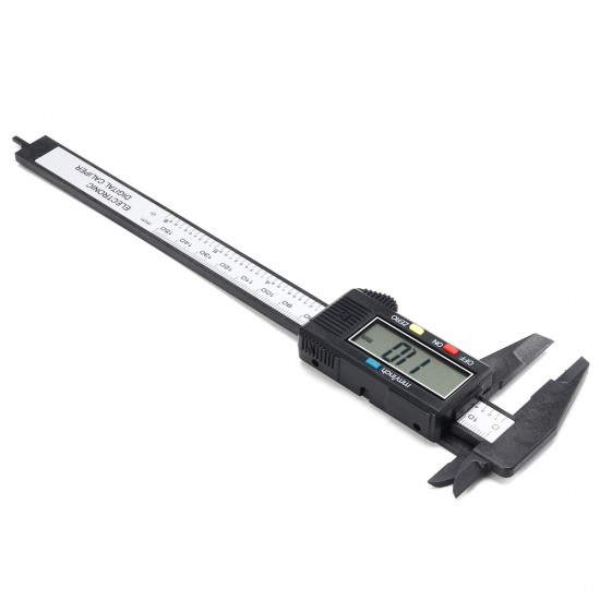 Stainless Steel Electronic Vernier Micrometer Guage Tool with LCD Screen Display 150mm 100mm