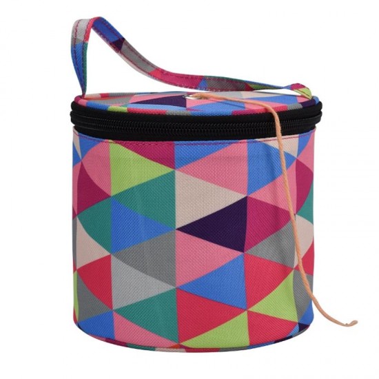 Sturdy Portable Premium Yarn Storage Tote Crocheting Supplies Organizer Fabric Storage Bag Tools