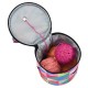 Sturdy Portable Premium Yarn Storage Tote Crocheting Supplies Organizer Fabric Storage Bag Tools