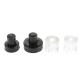 T5 20 Colours Fastener Snap Set Snap Button Colorful Plastic Resin Clothes Buttons