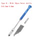 Upgrade Semi-automatic Mini Hand Drill+2pcs Double Side Chuck+10pcs Twist Drill Bits