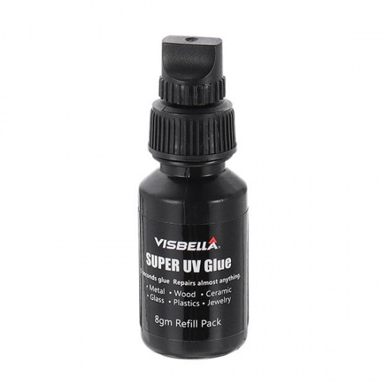 Universal 5 Seconds Fix UV Light Glue Plastic Welding Glue Quickly Seal and Repair with 8g Refill Bottle Liquid Universal 5 Seconds Fix UV Light Glue Plastic Welding Glue Quickly Seal and Repair with 8g Refill Bottle Liquid