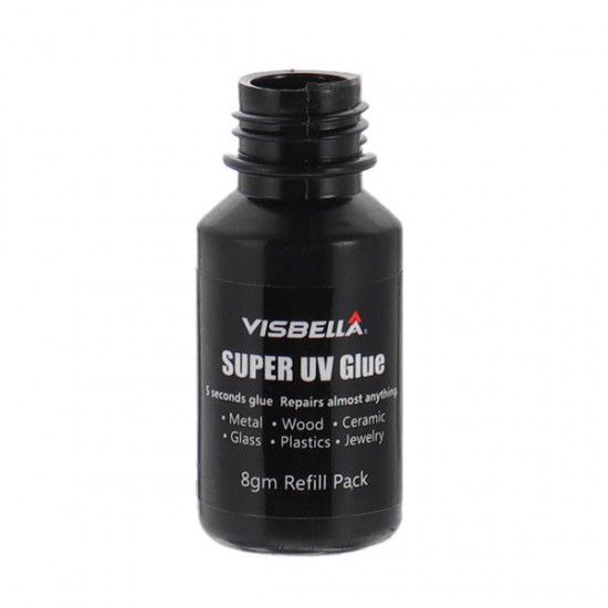 Universal 5 Seconds Fix UV Light Glue Plastic Welding Glue Quickly Seal and Repair with 8g Refill Bottle Liquid Universal 5 Seconds Fix UV Light Glue Plastic Welding Glue Quickly Seal and Repair with 8g Refill Bottle Liquid