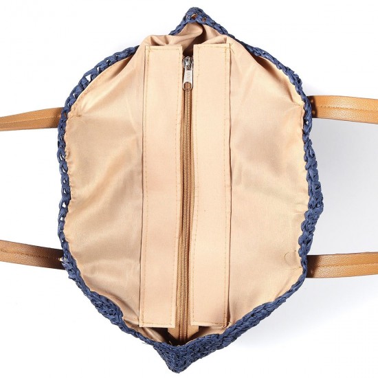 Women Beach Round Straw Bag Bucket Rattan Woven Handbag Shoulder Bag Outdoor Travel Women Beach Round Straw Bag Bucket Rattan Woven Handbag Shoulder Bag Outdoor Travel