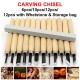 Wood Carving Hand Chisel Woodworking Tool Woodworkers Gouges 6Pcs/10Pcs/12Pcs Wood Carving Hand Chisel Woodworking Tool Woodworkers Gouges 6Pcs/10Pcs/12Pcs
