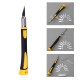 Wood Carving Tool Sharp Non-slip Handle Crafts Art Hobby Sculpture Cutter Tool with 5Pcs Blades