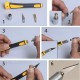 Wood Carving Tool Sharp Non-slip Handle Crafts Art Hobby Sculpture Cutter Tool with 5Pcs Blades