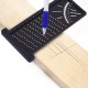Wood Working Ruler 3D Mitre Angle Measuring Square Measure Tool 90 Degree with Carpenter Pencil