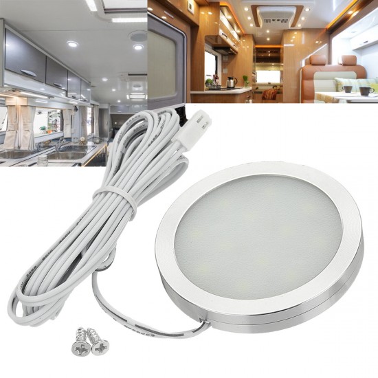 12V 2.5W 180lm 3000/6000k Spotlight LED Work Light for Camper Caravan Motorhome Boat