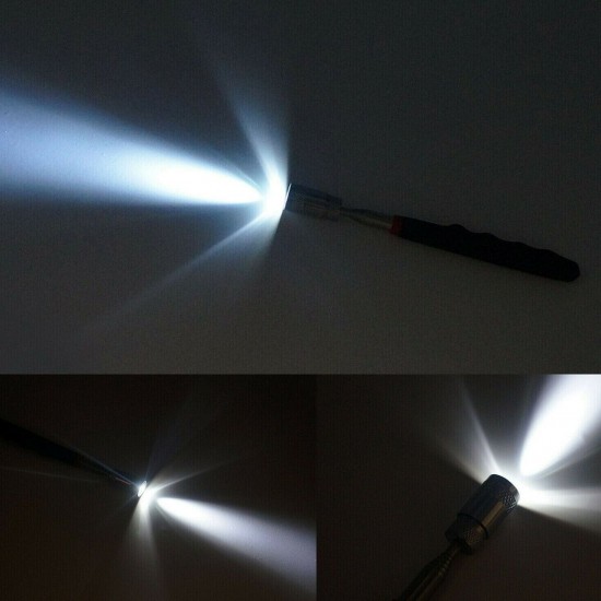 195mm-815mm 8Lbs Retractable Magnetic Pick Up Tool With LED Light Telescoping Rod Extending Handle Work Light 195mm-815mm 8Lbs Retractable Magnetic Pick Up Tool With LED Light Telescoping Rod Extending Handle Work Light