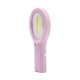 2 in 1 078 COB Portable LED Flashlight Night Light With Makeup Mirror