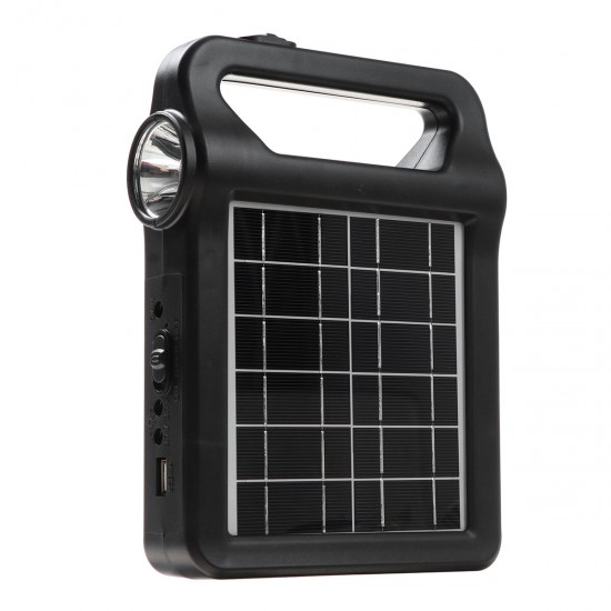 2-in-1 2W 6V Solar Panel Camping Light Solar Energy Spotlight Large Capacity Mobile Power Bank For Outdoor Hiking Hunting 2-in-1 2W 6V Solar Panel Camping Light Solar Energy Spotlight Large Capacity Mobile Power Bank For Outdoor Hiking Hunting