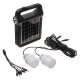 2-in-1 2W 6V Solar Panel Camping Light Solar Energy Spotlight Large Capacity Mobile Power Bank For Outdoor Hiking Hunting 2-in-1 2W 6V Solar Panel Camping Light Solar Energy Spotlight Large Capacity Mobile Power Bank For Outdoor Hiking Hunting
