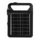 2-in-1 2W 6V Solar Panel Camping Light Solar Energy Spotlight Large Capacity Mobile Power Bank For Outdoor Hiking Hunting